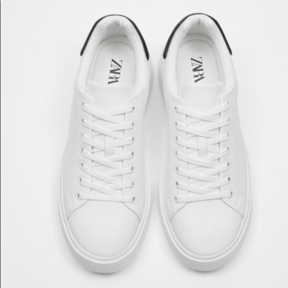 ZARA Men’s White Sneakers